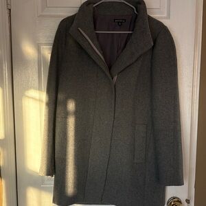 J. Crew Gray Trench Coat